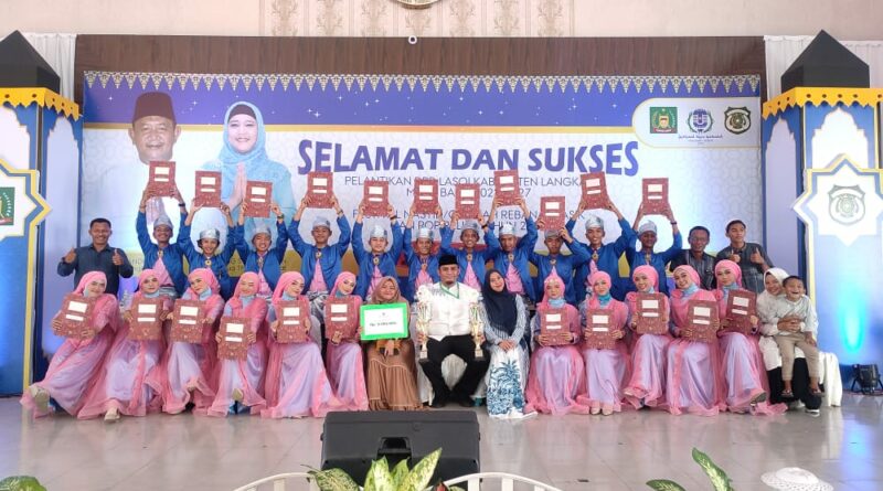 Kecamatan Sawit Seberang juara 2 putra dan juara 3 putri pada Festival Nasyid Tingkat Kab. Langkat Tahun 2022