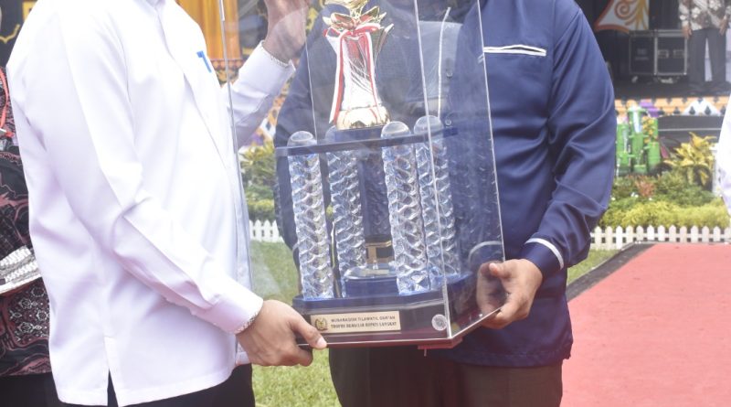 Kecamatan Sawit Seberang meraih Juara I Umum MTQTingkat Kab. Langkat Tahun 2023